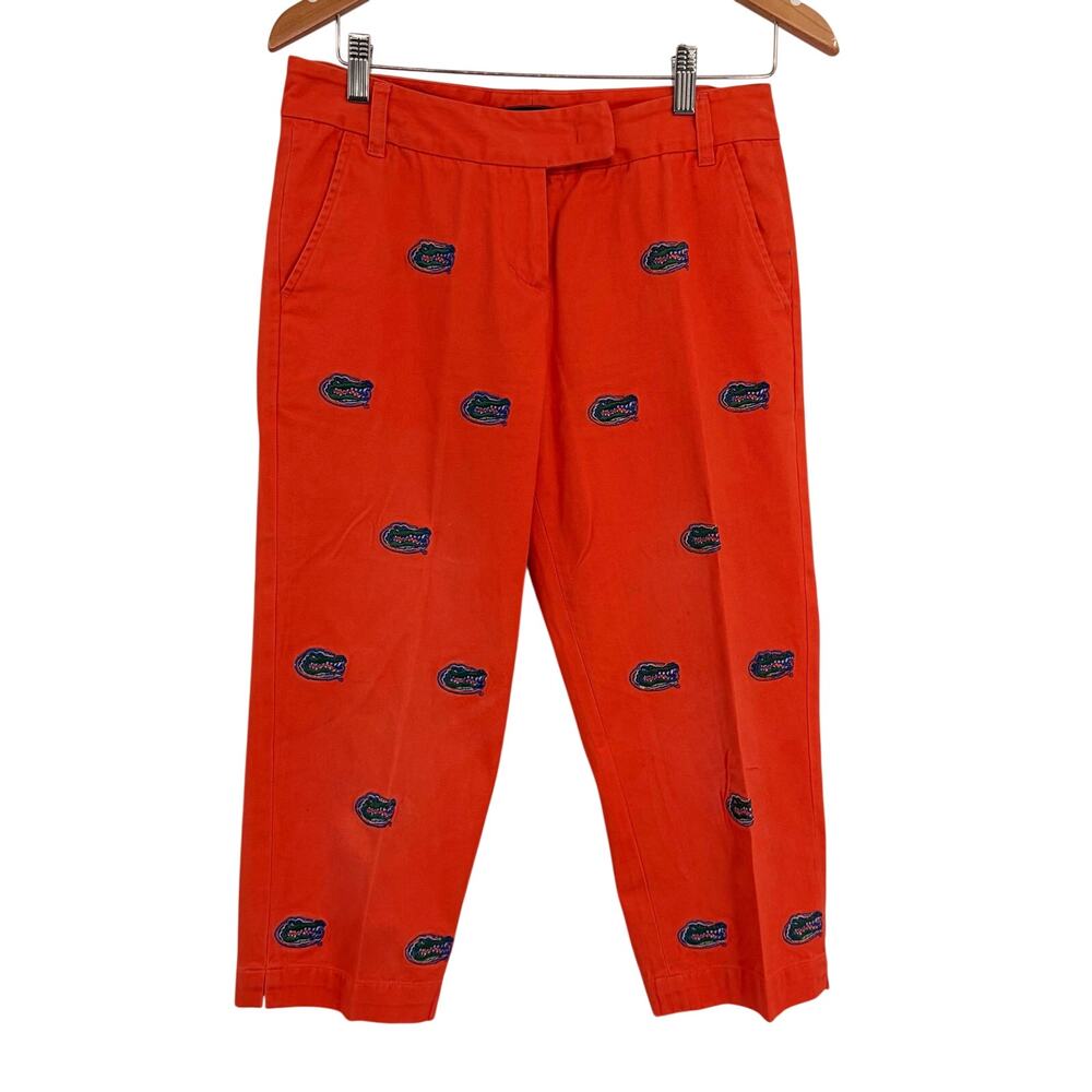 Pennington Bailes UF Florida Gators Stadium Womens Pants Sz 6 Tailgate Embroider